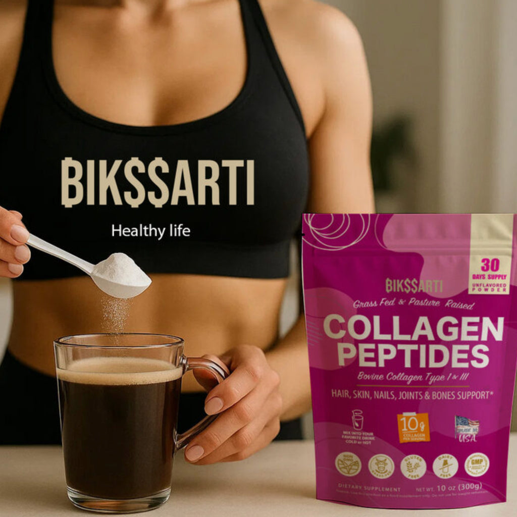 Collagen Peptides Powder  Hydrolyzed Types I - III  Unflavored (10 Oz)